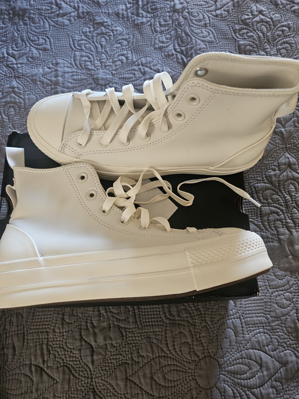 Converse High-Top Sneakers in White
